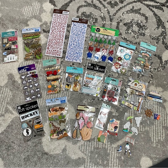 Michaels Scrapbook Stickers Bundle 21 pages - Picture 12 of 12